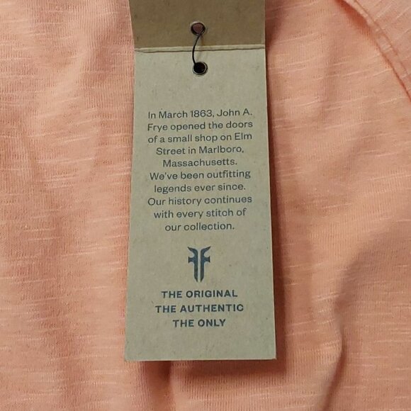 Embroidered Yoke Tee | Frye | Medium - Picture 10 of 13